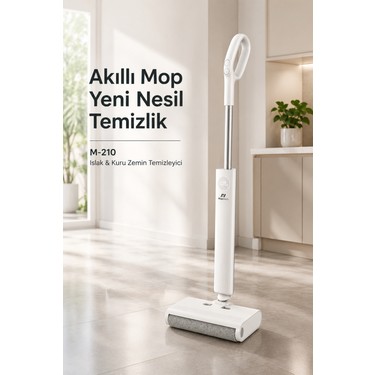 Pirantech M-210 Şarjlı Islak & Kuru Zemin Temizleyici | Fiyatı