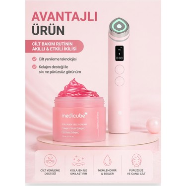 Medicube - AGE-R Booster Pro Pink 4 Farklı Modlu Cilt Bakım Fiyatı
