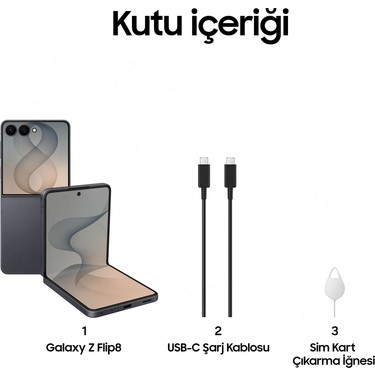 Samsung Galaxy Z Flip8 256 GB 12 GB RAM (Samsung Türkiye Fiyatı Samsung Galaxy Z Flip8 256 GB 12 GB RAM (Samsung Türkiye Fiyatı