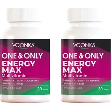 coq10 l carnitine d ribose Voonka One&Only Energy Max 1+1 Multivitamin 30 Kapsül Fiyatı you glow babe MYKOFI PREMUIM BLEND COFFEE Treatment Packages:2