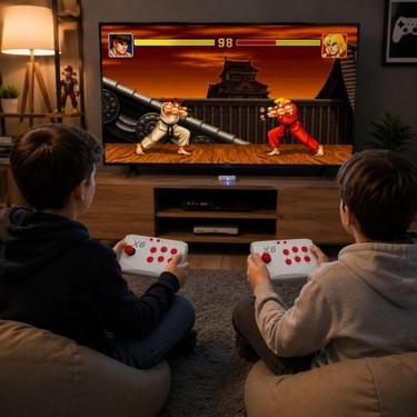 Schitec X6 4khd Kablosuz Çift Arcade Joystickli Retro Oyun Fiyatı