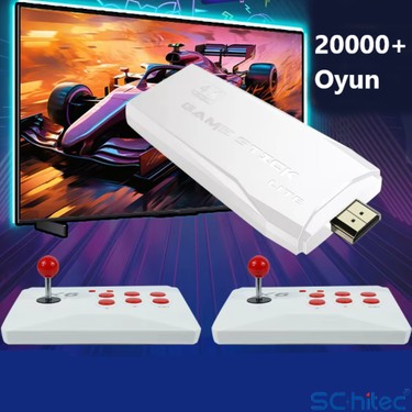 Schitec X6 4khd Kablosuz Çift Arcade Joystickli Retro Oyun Fiyatı