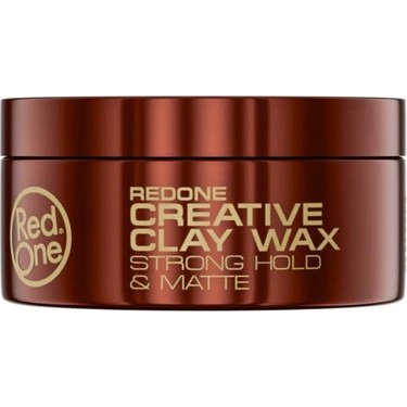 Red One Creative Clay Hair Wax Mat Görünüm Güçlü Tutuş Fiyatı