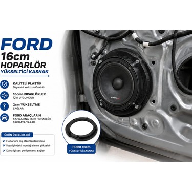 YSN Sounds Ford Hoparlör Yükseltici Kasnak 16CM - Ford 5x7 Fiyatı