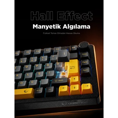 Rampage Zenıth Stug Aluminum Siyah Hot Swap 8000 Hz Gasket Fiyatı