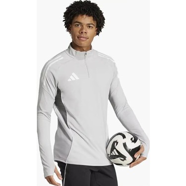 Adidas TIRO25C Training Top Erkek Gri Dik Yaka Ceket Fiyatı