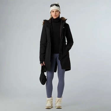 The North Face W Zaneck Kadın Parka Siyah Polyester Kumaş, Fiyatı