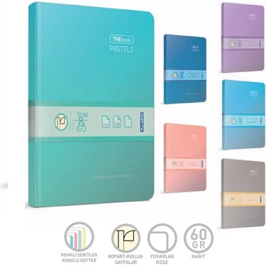 Gıpta Thebook Defter Pastels İplik Dikişli Kapak 20x28 400 Fiyatı
