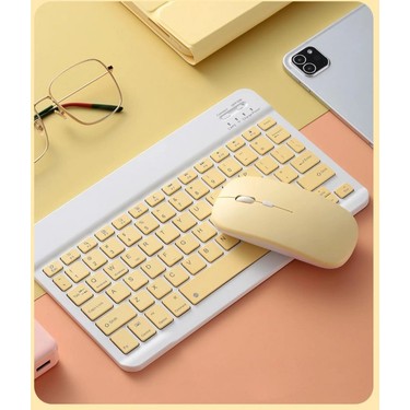 UK Lenovo Tab P12 Uyumlu Bluetooth Klavye Mouse Set Fiyatı