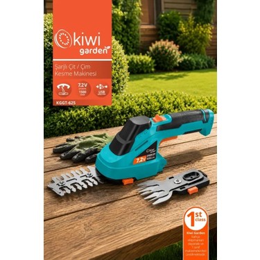Kiwi Garden KGGT-625 /3,6 V Şarjlı Çit Çim Kesme Makinesi Fiyatı