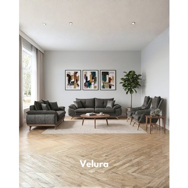 Velura Home & Living Azir Koltuk Takımı & Bazalı Yataklı Fiyatı