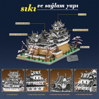 Reobrix Himeji Castle 55017 Brick Yapım Seti Fiyatı