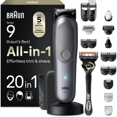 BRAUN series9 美品 Braun Hepsi Bir Arada Series 9, 20'si 1 arada Tıraş Kiti, Fiyatı