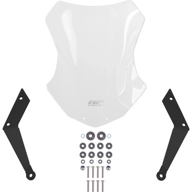 GP Kompozit SYM NH T 200 2024 Uyumlu Ön Cam Şeffaf - 45 cm Fiyatı