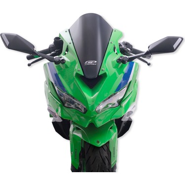 GP Kompozit Kawasaki ZX-4R / 4RR 2024 Uyumlu Ön Cam Siyah - Fiyatı
