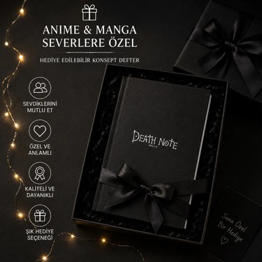 A5/80Yp/70Gr./Death Note Konsept Defter Fiyatı - Taksit Seçenekleri