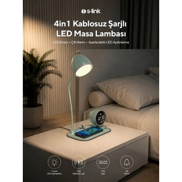 Nusrat Bilişim S-Link SL-CW21 Yeşil Ayarlanabilir LED Işıklı Fiyatı