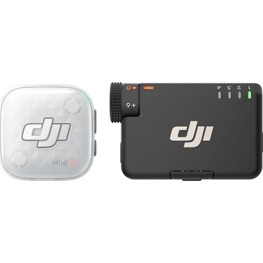 DJI Mic Mini 2S (2TX + 1RX + Şarj Kutusu) | DJI Türkiye Fiyatı