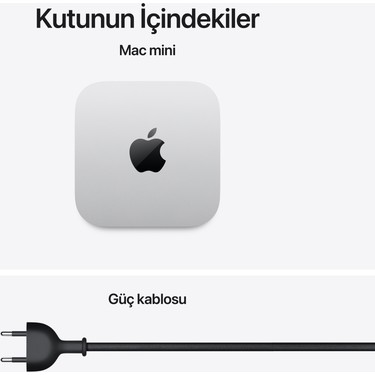 Apple Mac Mini M6 16GB 256GB SSD macOS Mini PC MHQK4TU/A Fiyatı