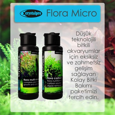 Crystalpro Flora Nutrition 4x125ml - High Tech Profesyonel Fiyatı
