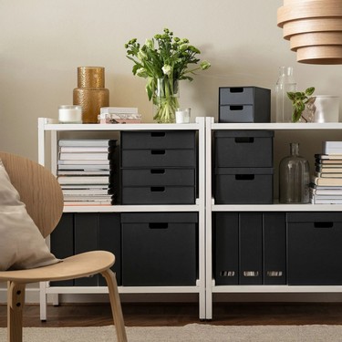 IKEA Fjäderharv Dosyalık, Antrasit Fiyatı - Taksit Seçenekleri