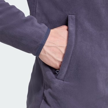 TeknoKapsül Fleece Ceket, Çok Amaçlı Kullanım Için Ideal Tasarım görsel 4