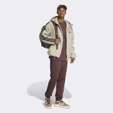 Sungur's Store Adidas Sportswear JM4041 Essentials Clımawarm 3-Stripes Insulated Hooded görsel 3