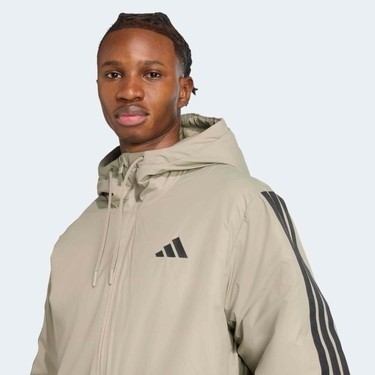 Sungur's Store Adidas Sportswear JM4041 Essentials Clımawarm 3-Stripes Insulated Hooded görsel 4