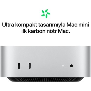 Sungur's Store Apple Mac Mini M4 16GB 512GB SSD Macos Mini Fiyatı