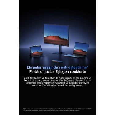 Xiaomi 4K Monitor A27Ui - 27 UHD 3840x2160 Pivot Monitörü Fiyatı