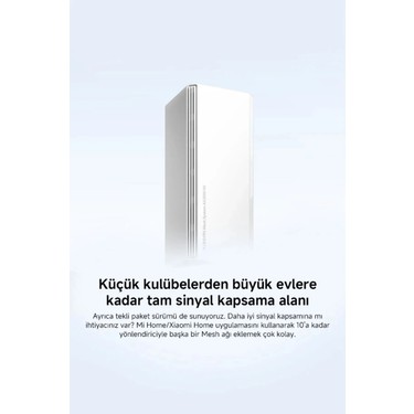 Xiaomi Mesh System AX3000 NE (2'li Paket) Wi-Fi 6 Gigabit Fiyatı