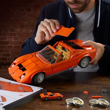 Mattel Brick Shop™ Hot Wheels® '71 Lamborghini Miura P400 Sv Fiyatı