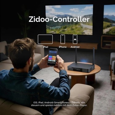 Zidoo Z9X 8k Android 11 Tv Box - Kayıpsız Hi-Fi Ses ve 8k Fiyatı