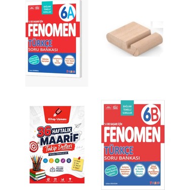 Fenomen Yayıncılık 6.sınıf 6A Türkçe 6b Türkçe Soru Bankası Kitabı