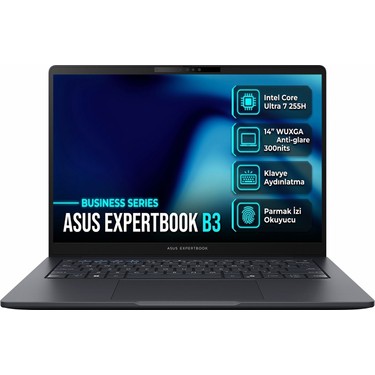 Asus Expertbook B3 Intel Core Ultra 7 255H 64GB 4tb SSD 14 Fiyatı