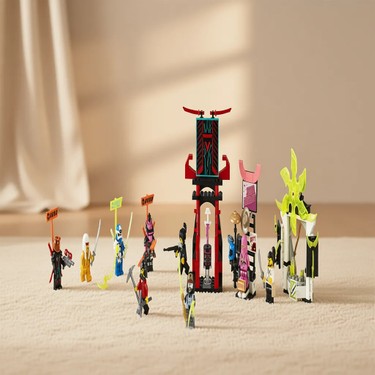 LEGO® NINJAGO® 71708 218 Parça Oyuncu Pazarı Figür & Film Fiyatı