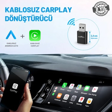 Embatech Araç Içi 2in1 Android ve Apple Cihazlar Için Fiyatı