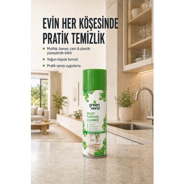 Green World Çok Amaçlı Temizleyici 500 ml Taze Çiçekler Fiyatı