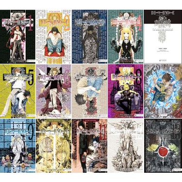 Akılçelen Kitaplar Death Note Manga Seti 15 Kitap Tsugumi Kitabı