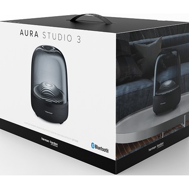 Harman Kardon AURA STUDIO 3 本体 Harman/Kardon Aura Studio 3 Siyah Bluetooth Hoparlör 360 Fiyatı