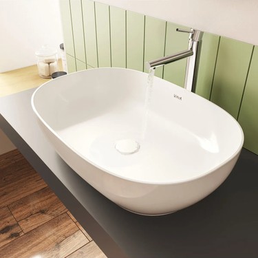 VitrA Outline 60 cm Oval Çanak Lavabo Beyaz Ergonomik Yapı Fiyatı