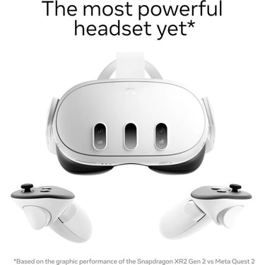 META Quest 3 128 Gb - Vr Sanal Gerçeklik Gözlüğü Fiyatı