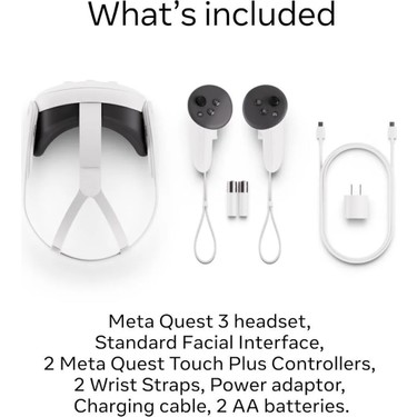 META Quest 3 128 Gb - Vr Sanal Gerçeklik Gözlüğü Fiyatı