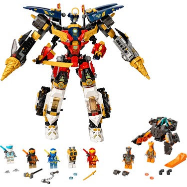 のいに―様 LEGO Ninjago® 71765 Ninja Ultra Kombo Robot - 1104 Parça Fiyatı