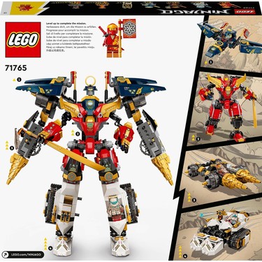 LEGO Ninjago® 71765 Ninja Ultra Kombo Robot - 1104 Parça Fiyatı