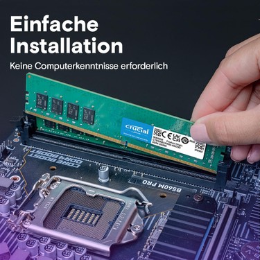 Crucial Ddr4 Ram 32GB Kit (16GBX2) 3200MHZ CL22, Pc Fiyatı