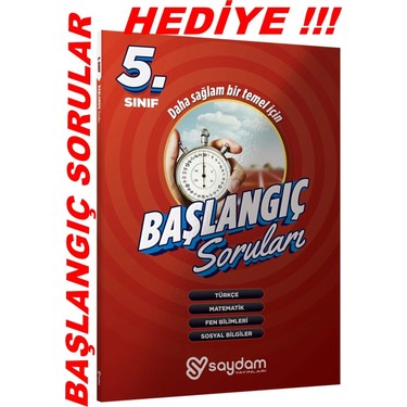 Fenomen Yayıncılık 5.sınıf 2026-2027 Müfredat A Serisi Soru Kitabı