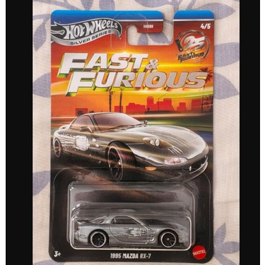 Hot Wheels Siver Series Fast&furious 1995 Mazda Rx-7 Fiyatı