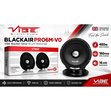 Vibe 16CM Midrange - Vibe 480W 160RMS Midrange - Vıbe Fiyatı