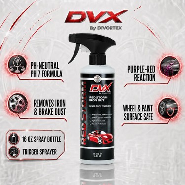 Divortex Red Storm Demir Tozu Temizleyici 473 ml Araç İçin Fiyatı
